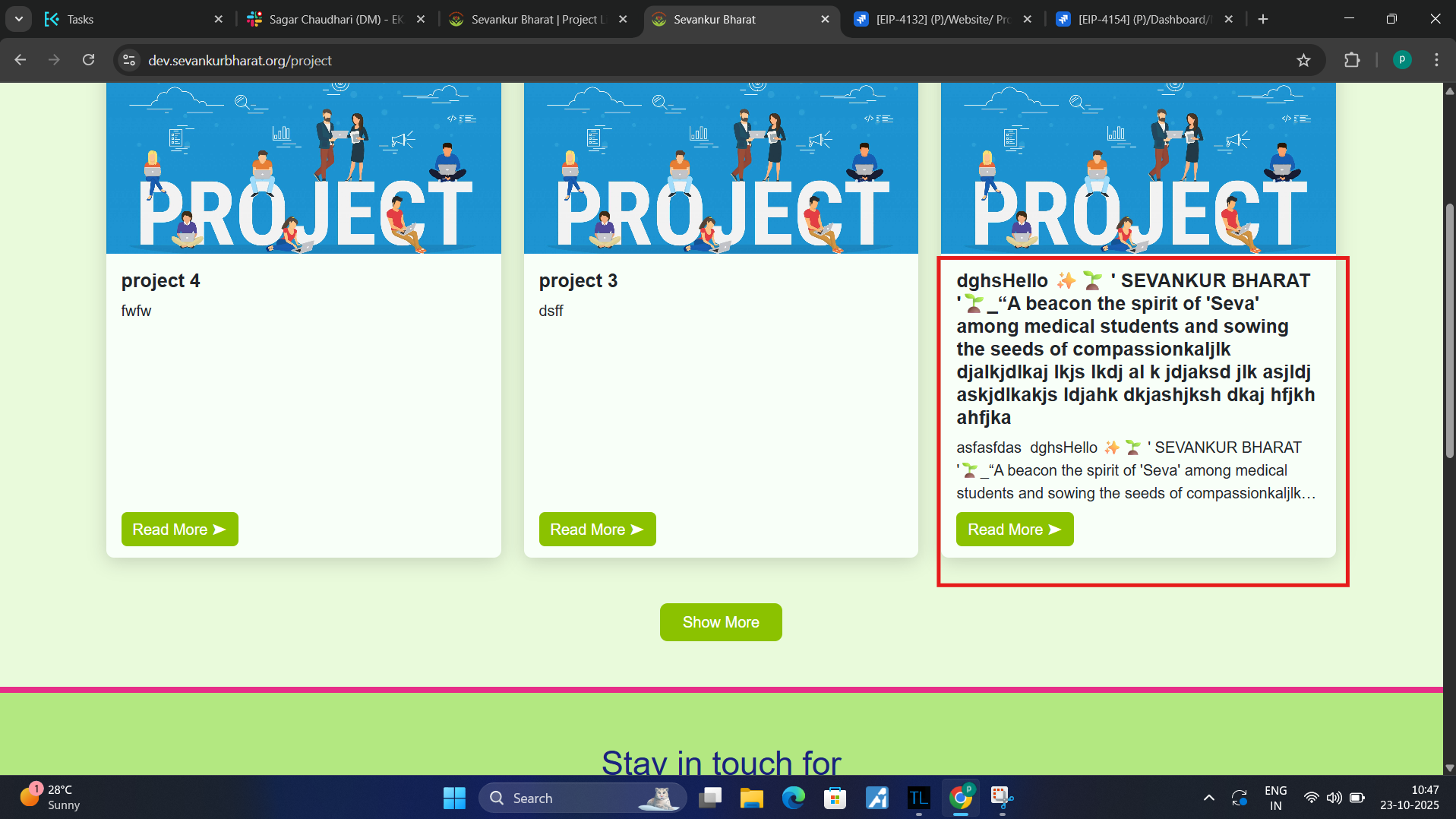 Hello ✨🌱 ' SEVANKUR BHARAT '🌱_“A beacon of selflessness since 1997 is igniting the spirit of 'Seva' among medical students and sowing the seeds of compassion and ser